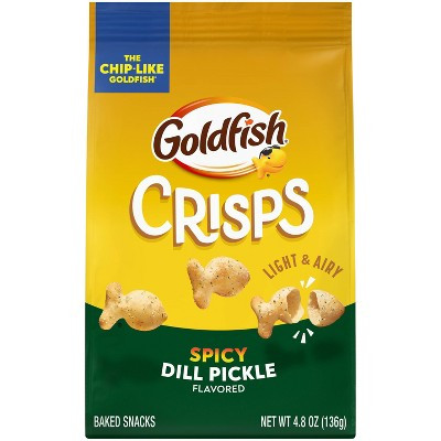 Goldfish Spicy Dill Pickle Crisps - 4.8oz | Target