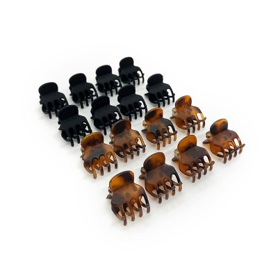 Kitsch Mini Classic Claw Clips 16pc - Recycled Plastic | Target