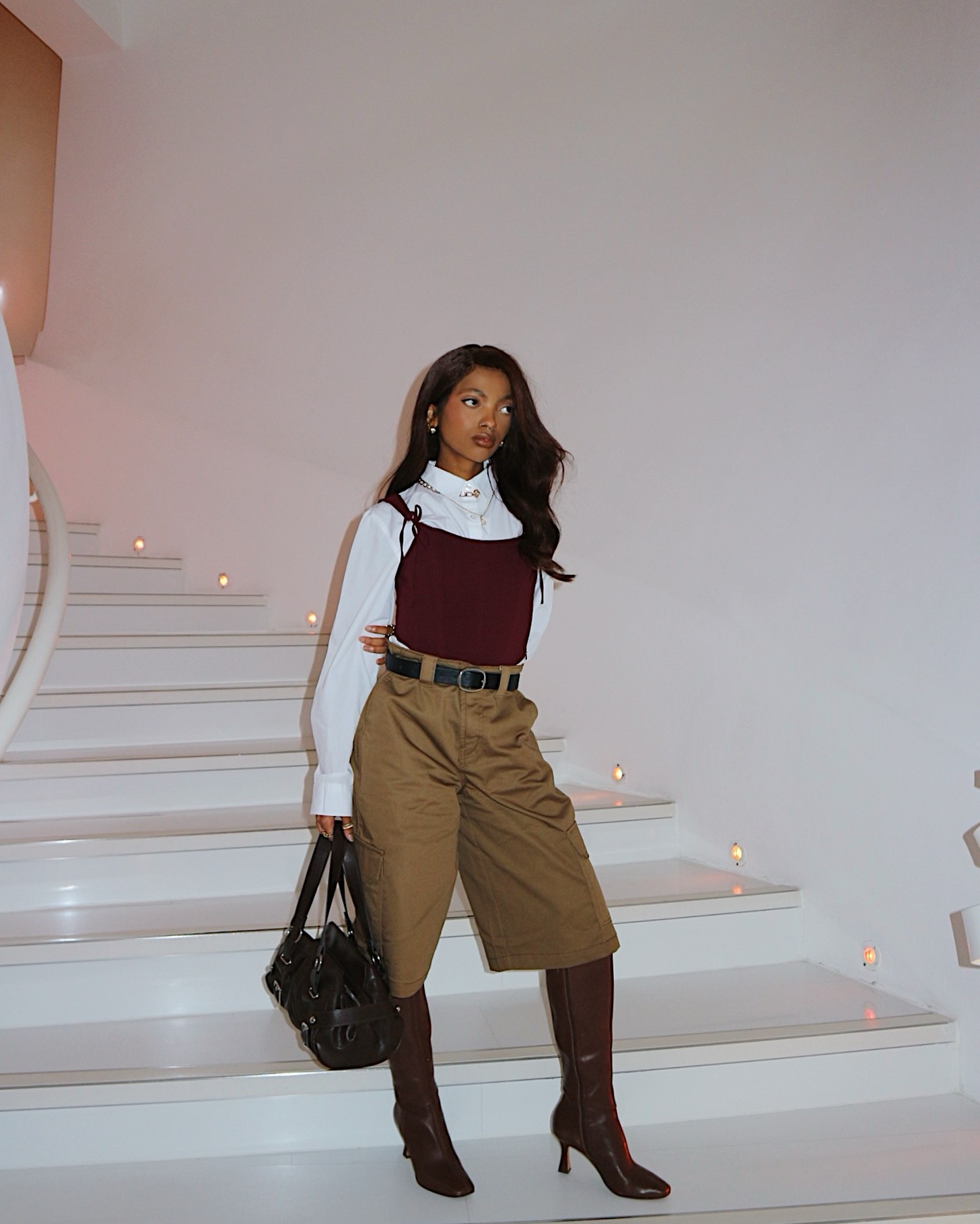 Burgundy corset bershka spring outfit

#LTKspring 

#LTKuk #LTKpetite