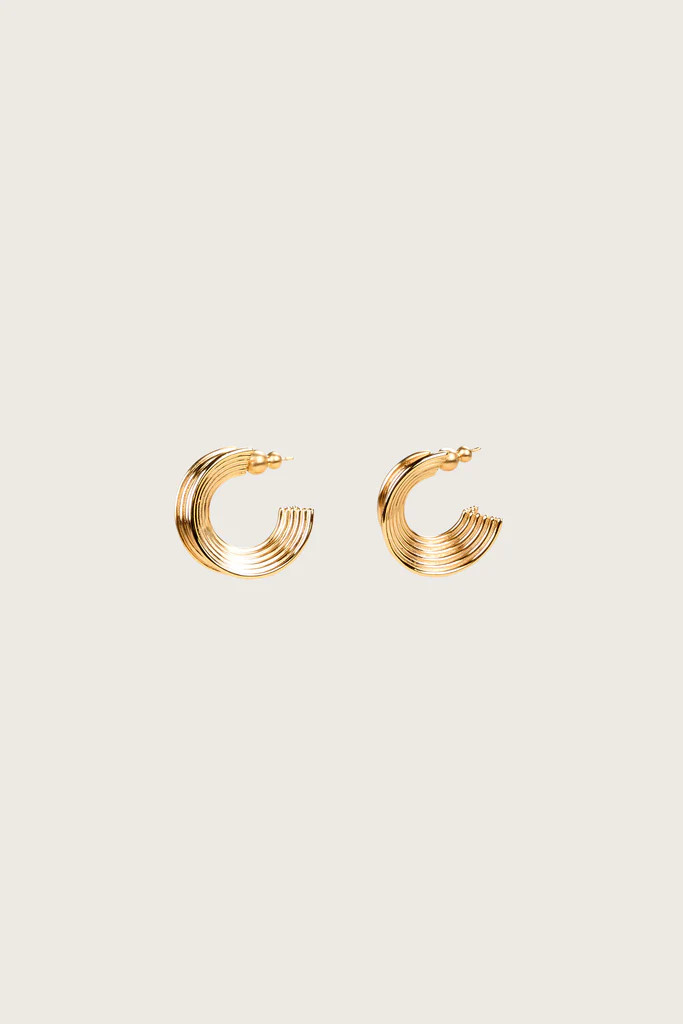 GIGI EARRING - BRUSHED BRASS | Cult Gaia - US