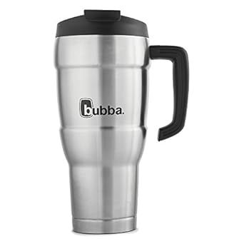 bubba Hero XL Vacuum-Insulated Stainless Steel Travel Mug, 30 oz., Stainless Steel | Amazon (US)