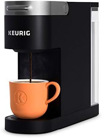 Keurig K-Slim Coffee Maker, Single Serve K-Cup Pod Coffee Brewer, 8 to 12 oz. Brew Sizes, Black | Amazon (US)