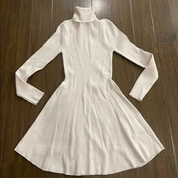 Zara knitted high neck dress | Poshmark