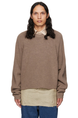 Edward Cuming - Brown Cropped Sweater | SSENSE