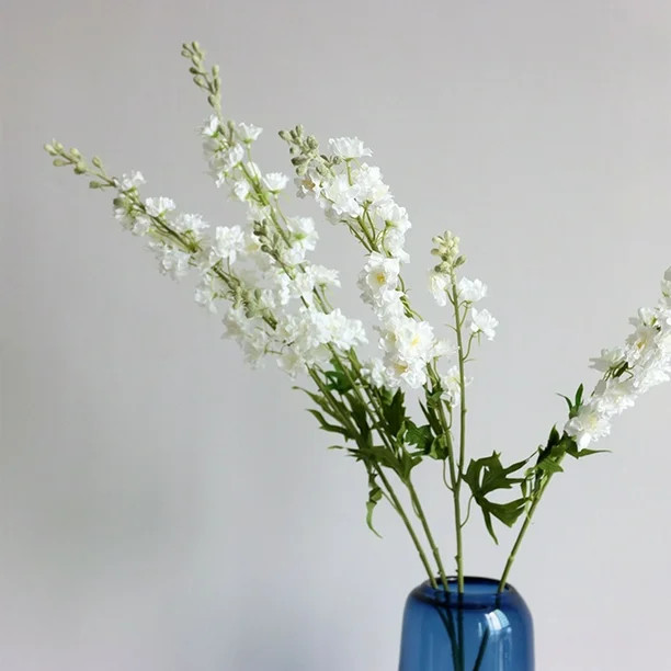 Windfall 5pcs boutique Silk Blossom Branches, Artificial Blossom Tree Stems Faux Flowers Vase Arr... | Walmart (US)