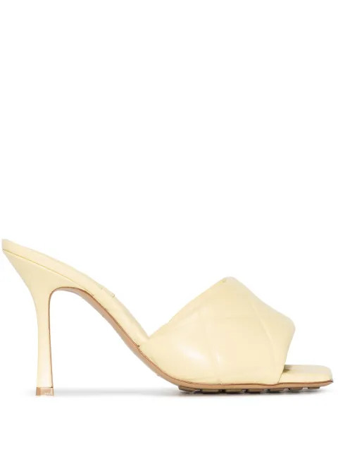 Lido 95mm quilted sandals | Farfetch (US)