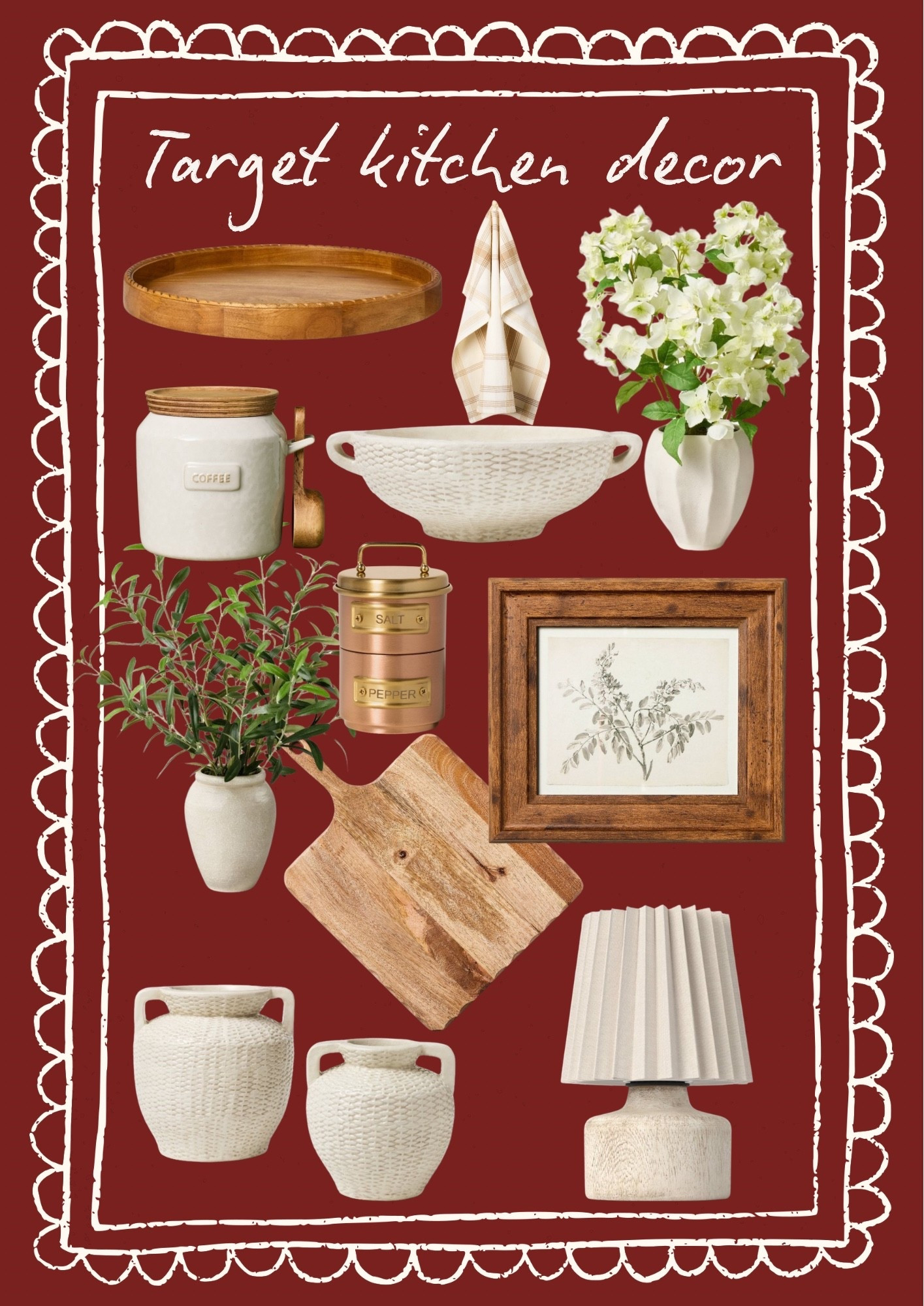 Kitchen decor inspo for the new year from Target! 

#LTKSeasonal #LTKHome