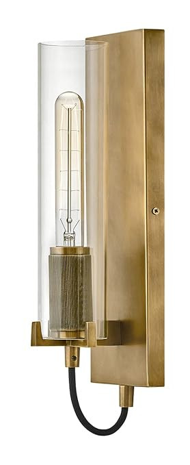Hinkley Ryden 37850HB Indoor Wall Sconce - Sleek, Slender, Singular Light with Industrial Touches... | Amazon (US)
