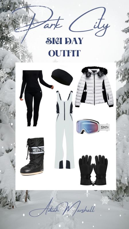 What I’m Wearing To Park City- Ski Day 

Jacket and Bibs in Medium, Base layers in Small, Moon boots TTS 

#Skioutfit #Apresskioutfit #Traveloutfit #Winteroutfit
#Datenightoutfit #AdiahMarshall
#Vacationoutfits

#LTKSeasonal #LTKstyletip #LTKtravel