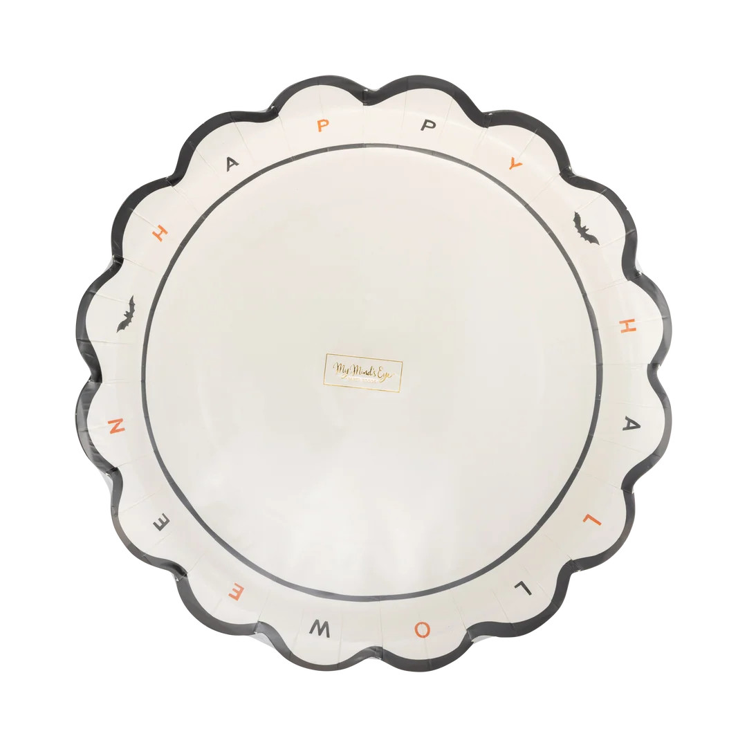 Happy Halloween 10" Plate | My Mind's Eye