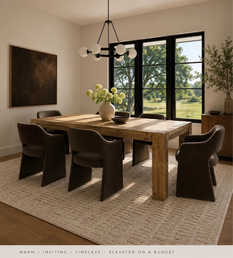 Recreating the same vibe as my dining room for a fraction of the cost with these designer look for less finds 🤎 

Organic modern dining room

#LTKHome #LTKSaleAlert