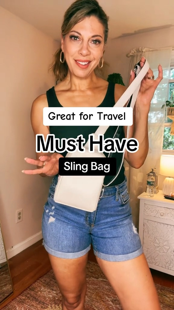 Slingbag for travel. It fits so much!
#travel #travelbag #fannypack

#LTKtravel #LTKitbag #LTKFind