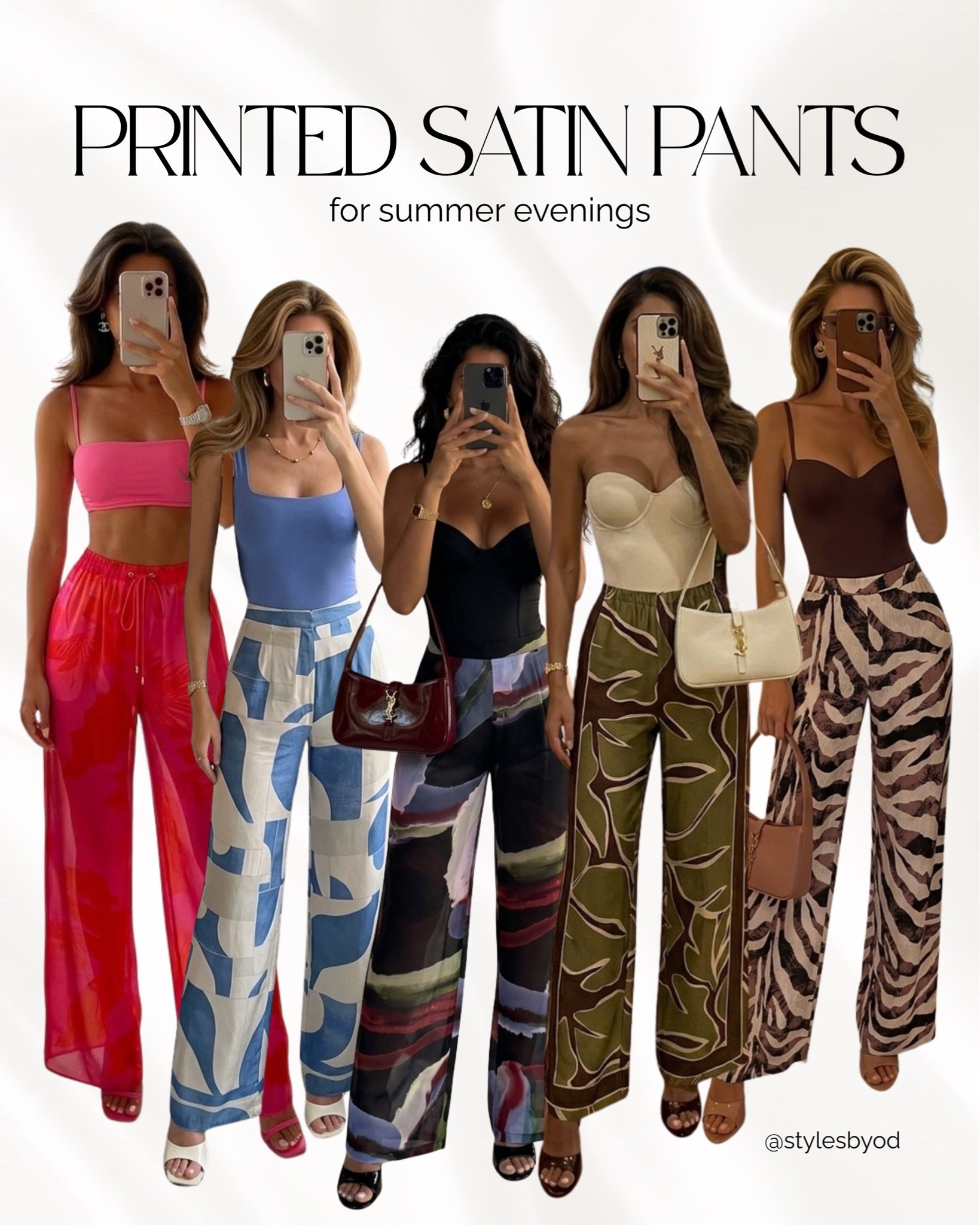 EFFORTLESSLY CHIC SUMMER PANTS😍

If there’s one staple piece every summer wardrobe needs, it’s a pair of statement printed satin pants✨ They feel like loungewear, look effortlessly chic, and are perfect for warm summer nights & vacation dinners🍷🌴

Linked the full lineup below: lightweight, flattering and so easy to dress up with simple bodysuit or corset!
🛍️👇🏼Click to shop

#StatementPants #LTKfashion #vacationstyle

#LTKsummer #LTKstyletip #LTKtravel #LTKeurope #LTKdatenight #LTKluxury
