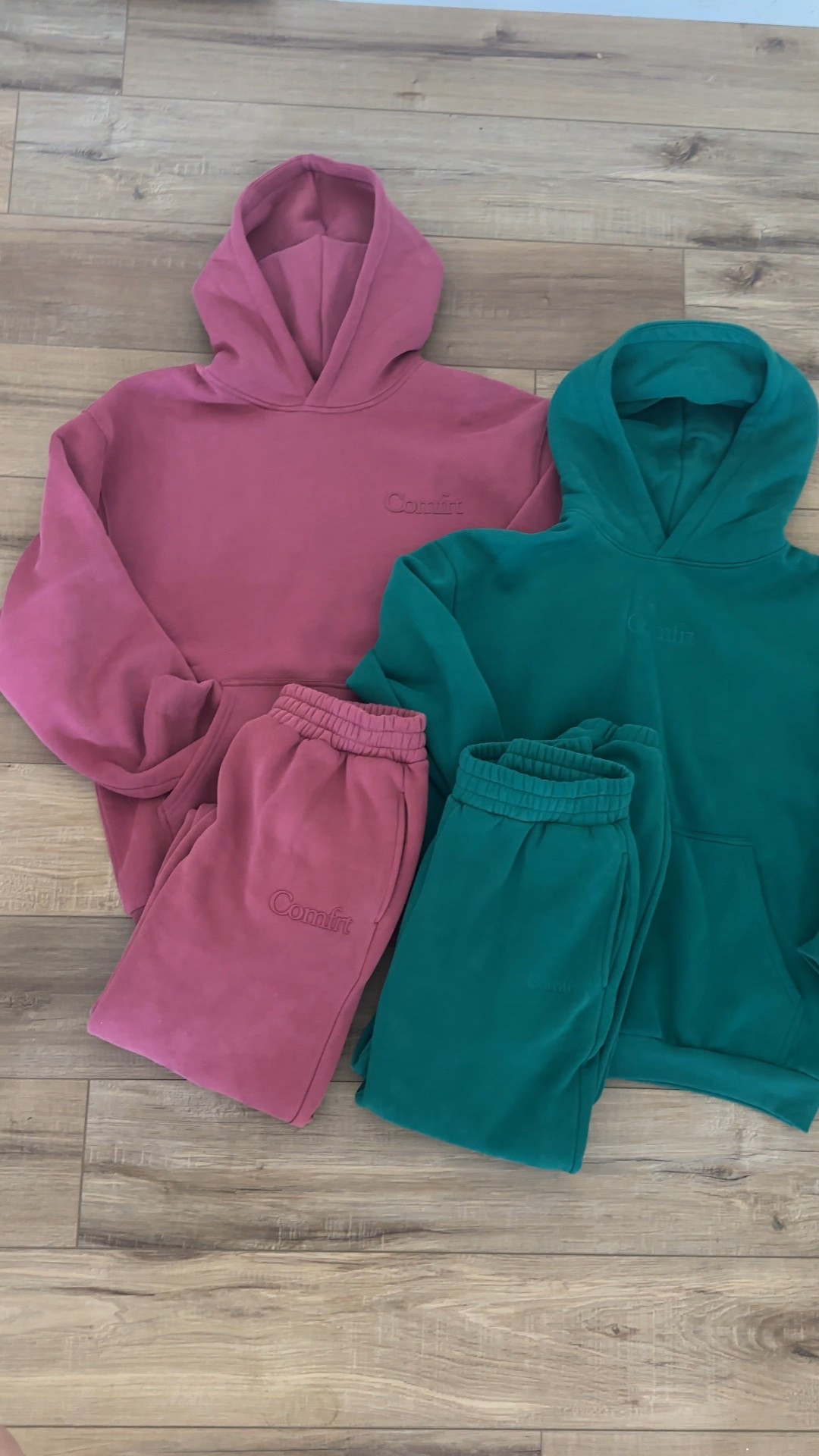 How I spent my Christmas money!! 😍Loving my new cmfrt sets!! #cmfrt