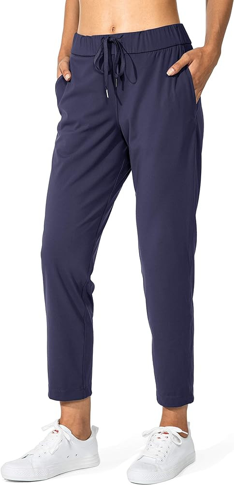 G Gradual Women's Pants with Deep Pockets 7/8 Stretch Ankle Sweatpants for Golf, Athletic, Lounge... | Amazon (US)