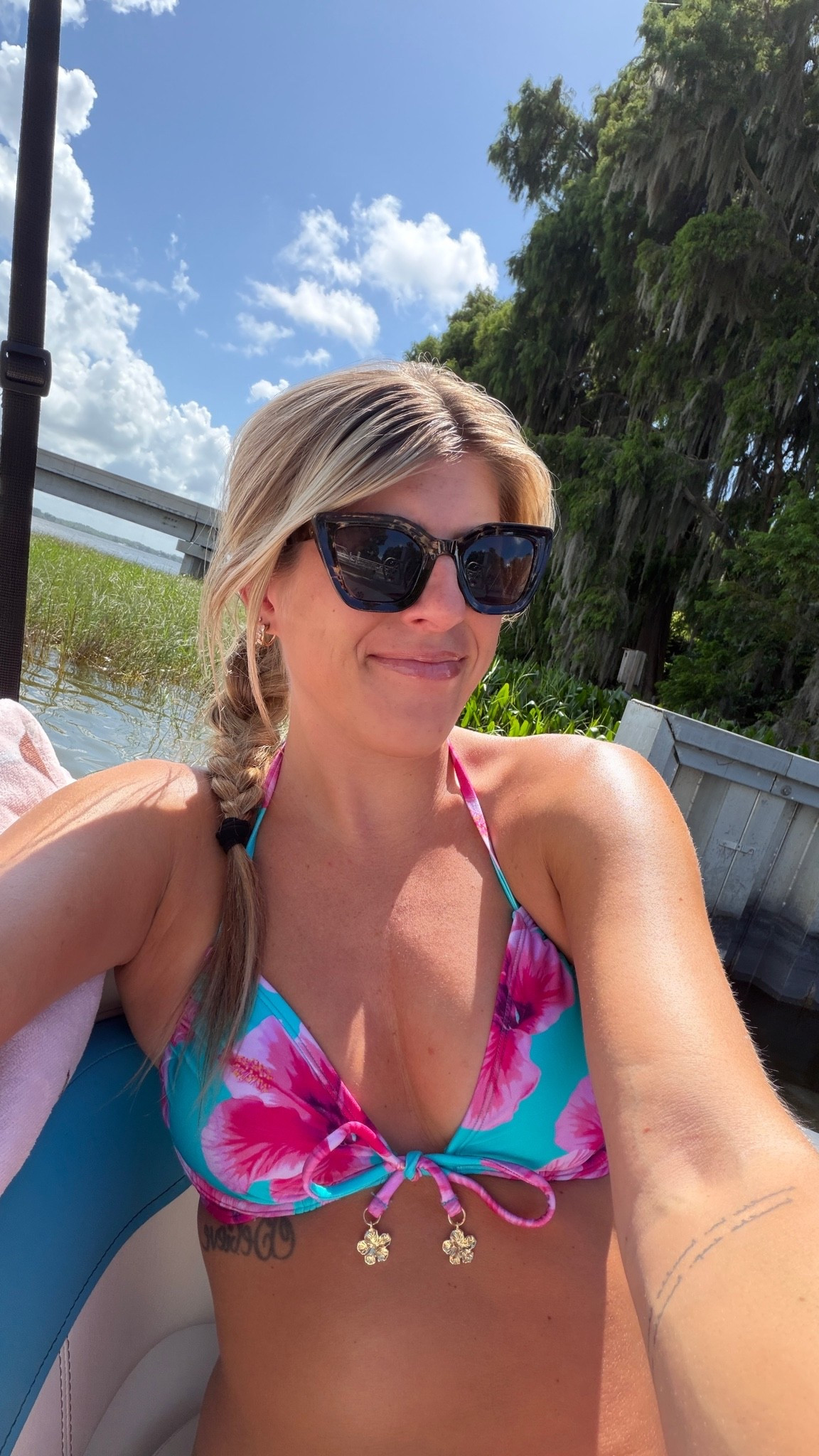 Do not sleep on Walmart swim!! I am so obsessed with this bikini from there. The patterns & colors are so girly Pop summer. 


Swimwear | Bikini | Womens Swim | Bathing Suit | Vacation

#LTKootd #LTKTravel #LTKSwim