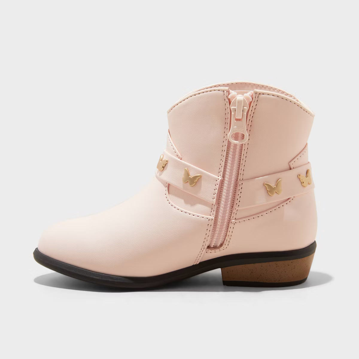 Toddler Gracie Harness Western Boots - Cat & Jack™ Pink | Target