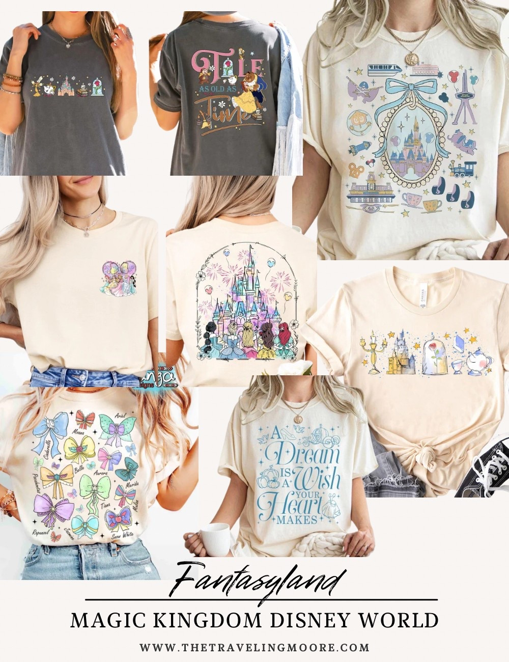 What to wear to Disney world- fantasy land, Disney princesses 

#LTKTravel
