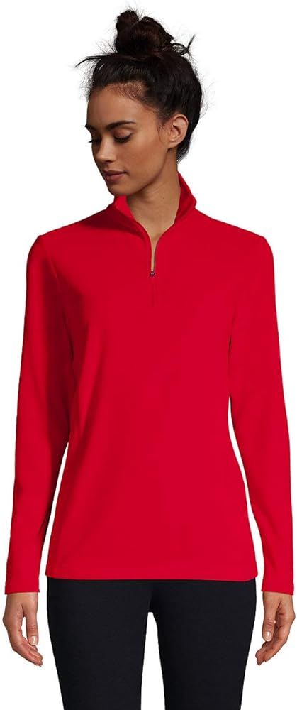 Women's Quarter Zip Fleece Pullover Top | Amazon (US)
