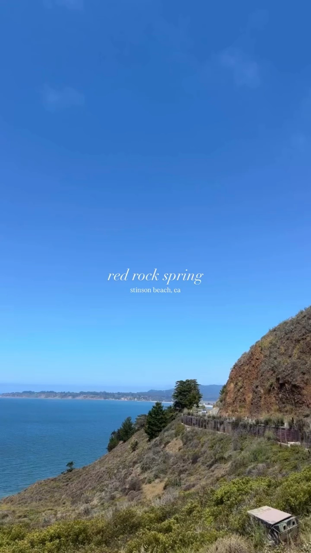 red rock spring stinson beach, ca #travel #california 

#LTKActive #LTKSeasonal #LTKTravel