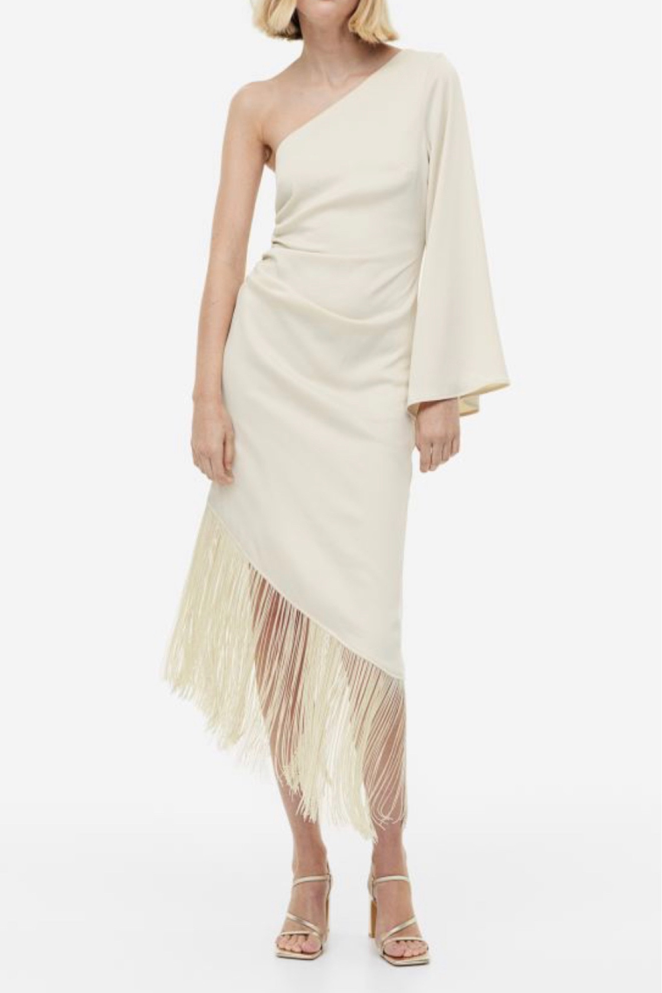 That perfect white dress for any occasion! Would look so good on holiday think Italy or Greece ! Cobbled stones and villas in this gorgeous dress for summer 🤌🏻🤌🏻 #h&m H&M summer collection 

#LTKSeasonal #LTKstyletip #LTKFind