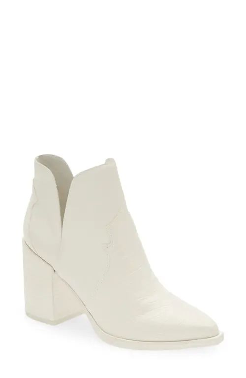 Steve Madden Chaya Pointed Toe Bootie in Bone Multi at Nordstrom, Size 8.5 | Nordstrom