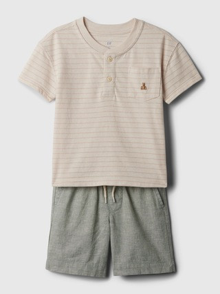 babyGap Henley Outfit Set | Gap (US)