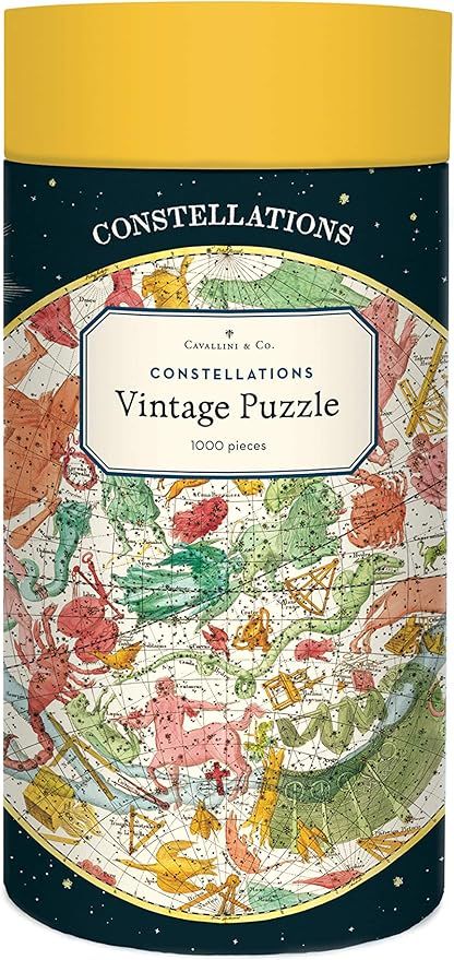 Cavallini Papers & Co. Constellations 1,000 Piece Puzzle, Multi | Amazon (US)