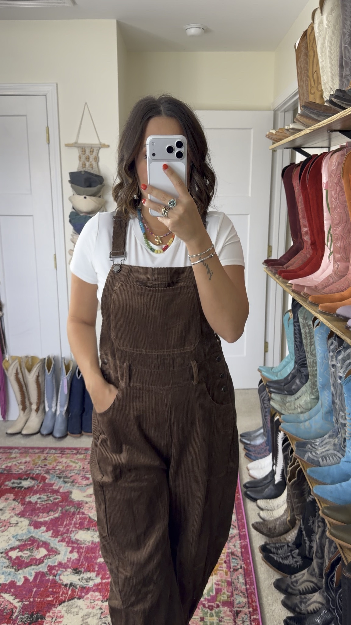 Perfect mom outfit or teacher outfit back to school fall corduroy overalls look for less budget friendly wearing a medium from Amazon

#LTKdayinmylife #LTKgrwm #LTKWorkwear