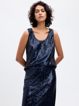 Sequin Tank Top | Gap (US)
