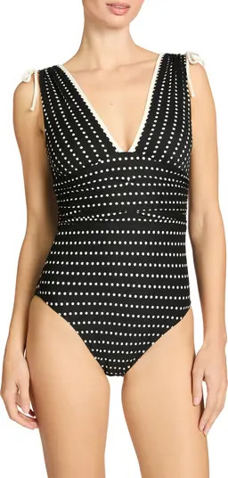 Robin Piccone Millie Plunge One-Piece Swimsuit | Nordstrom | Nordstrom
