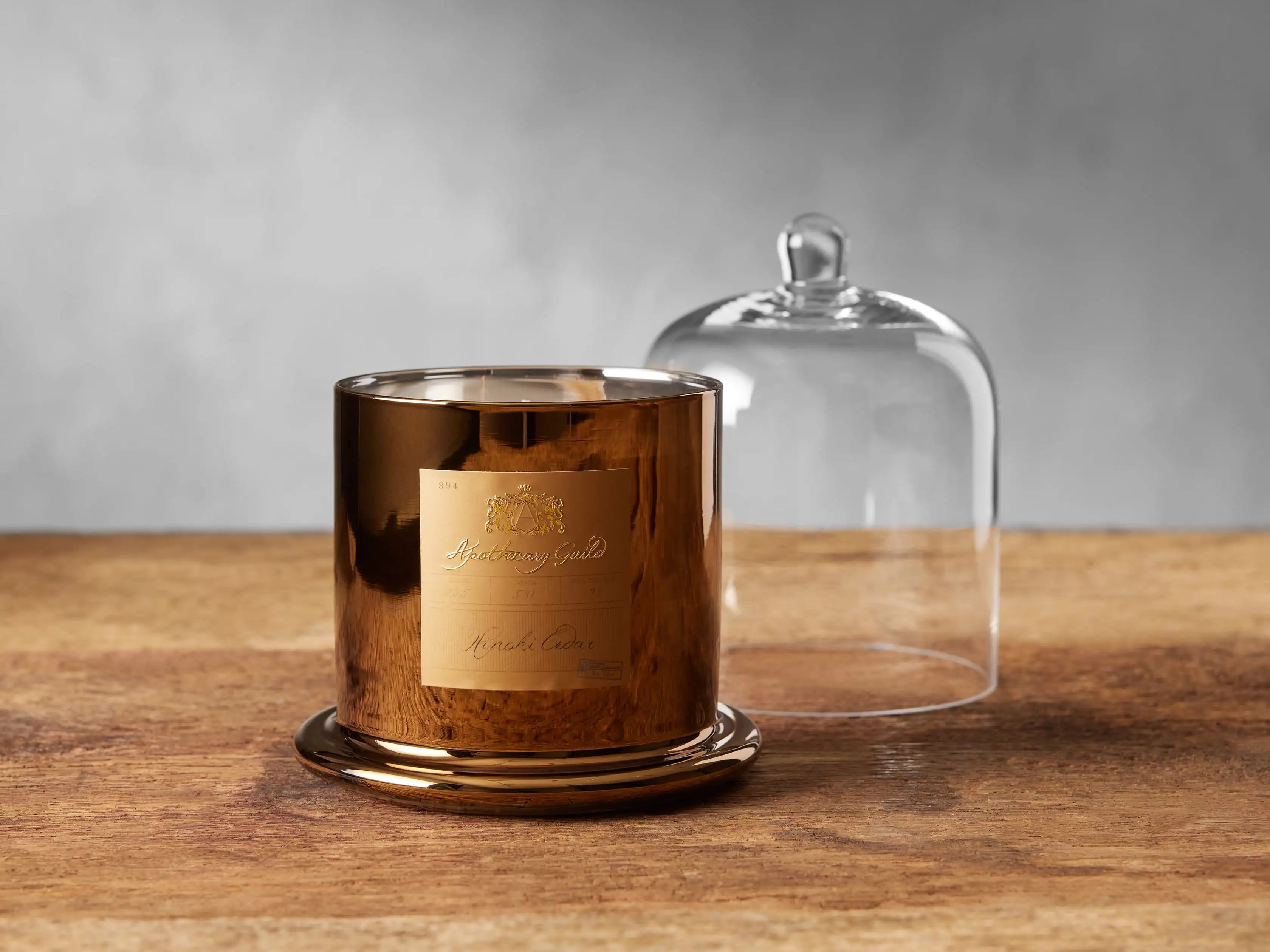 Hinoki Cedar Dome Jar Candle | Arhaus