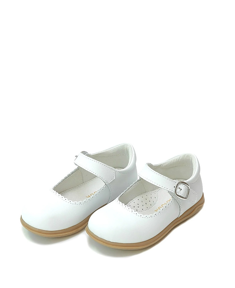 L'Amour Shoes Girls' Chloe Classic Scalloped Leather Mary Jane - Baby, Toddler, Little Kid | Bloomingdale's (US)
