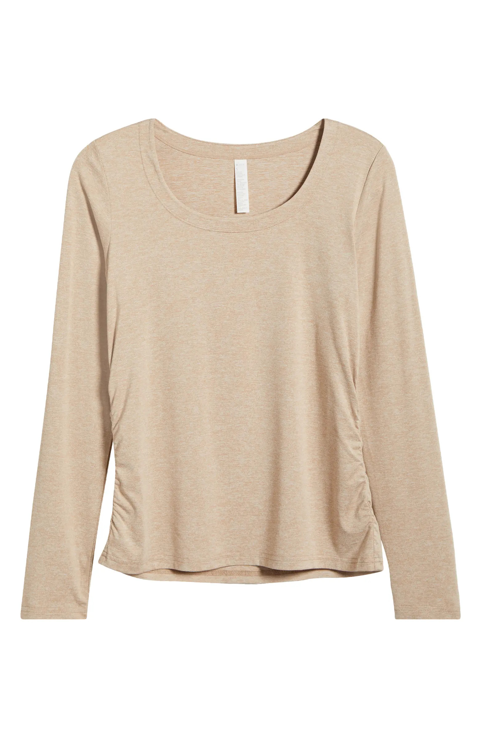 Restore Soft Lite Ruched Long Sleeve T-Shirt | Nordstrom