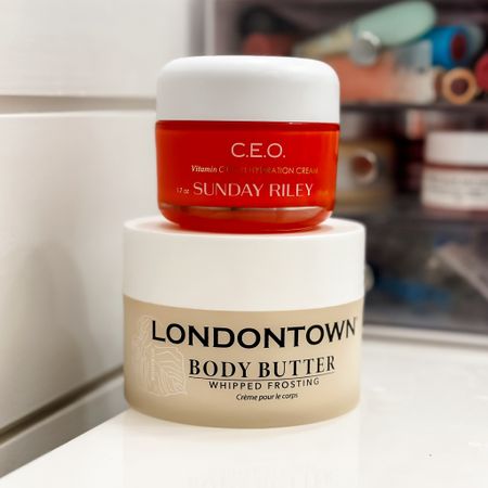 Two of my favorite moisturizers. The ceo is rich and creamy and makes your skin look so radiant, I get compliments every time I use it and the body butter legit feel like marshmallow air!! 

#LTKstyletip #LTKbeauty #LTKfindsunder50