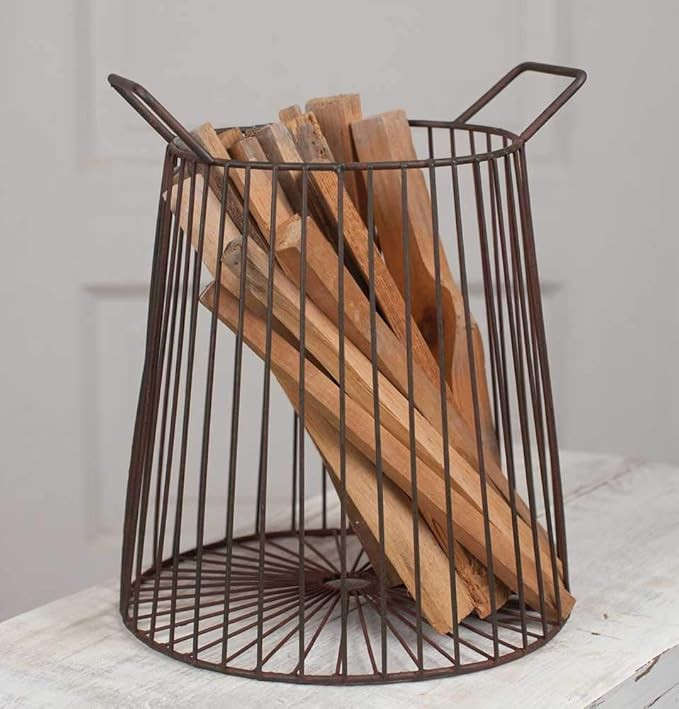 Colonial Tin Farmhouse Basket (1) | Amazon (US)