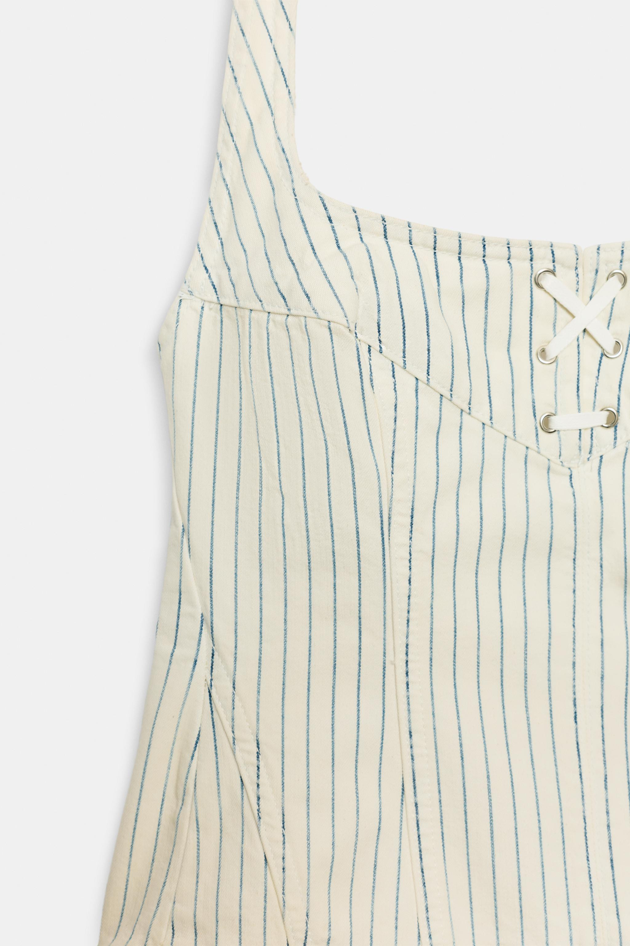 STRIPED HALTER TOP | Zara US