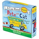 Pete the Cat 12-Book Phonics Fun!: Includes 12 Mini-Books Featuring Short and Long Vowel Sounds (... | Amazon (US)