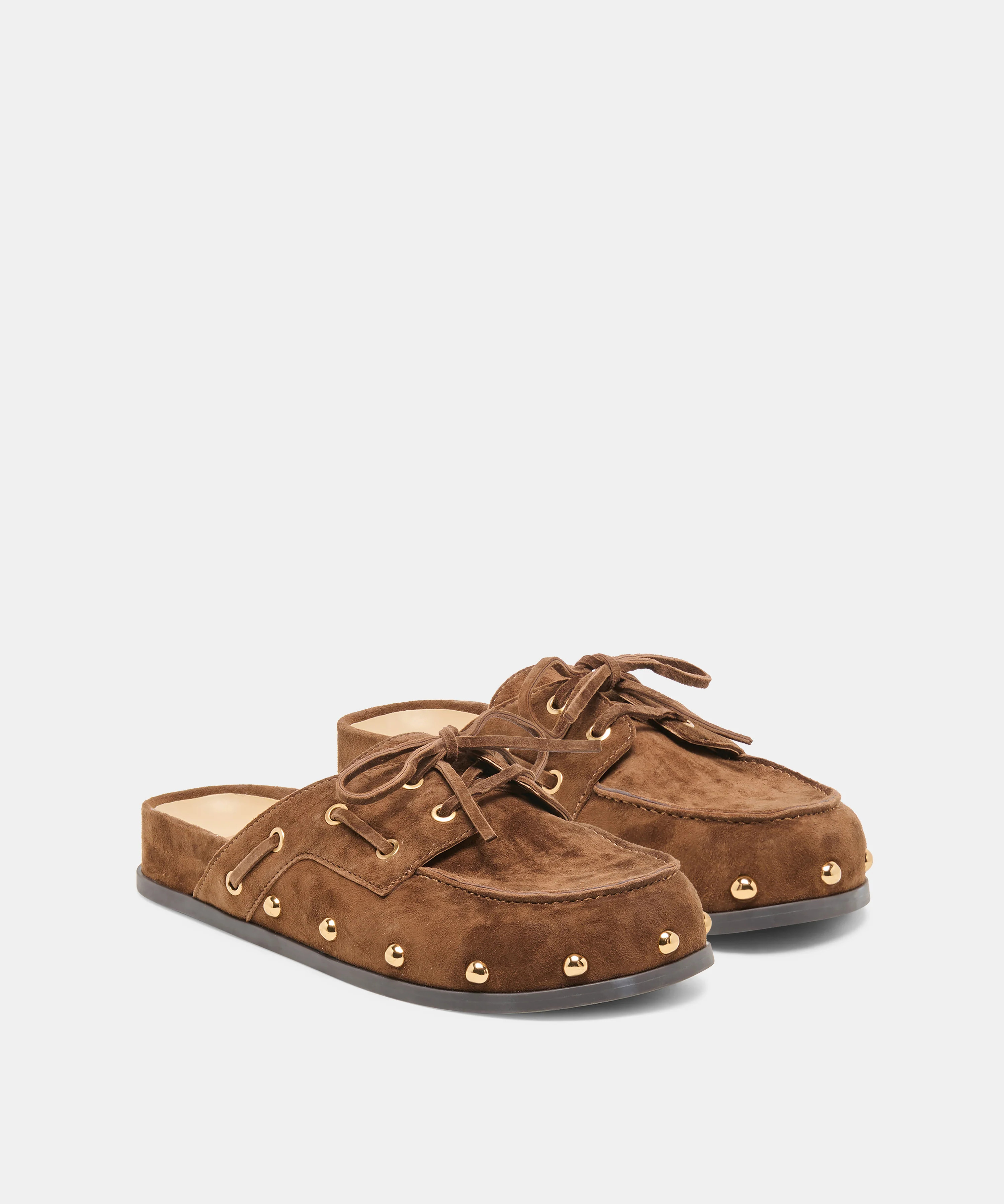 JESSI Cocoa Suede Slip-On Flats | Dolce Vita | DolceVita.com