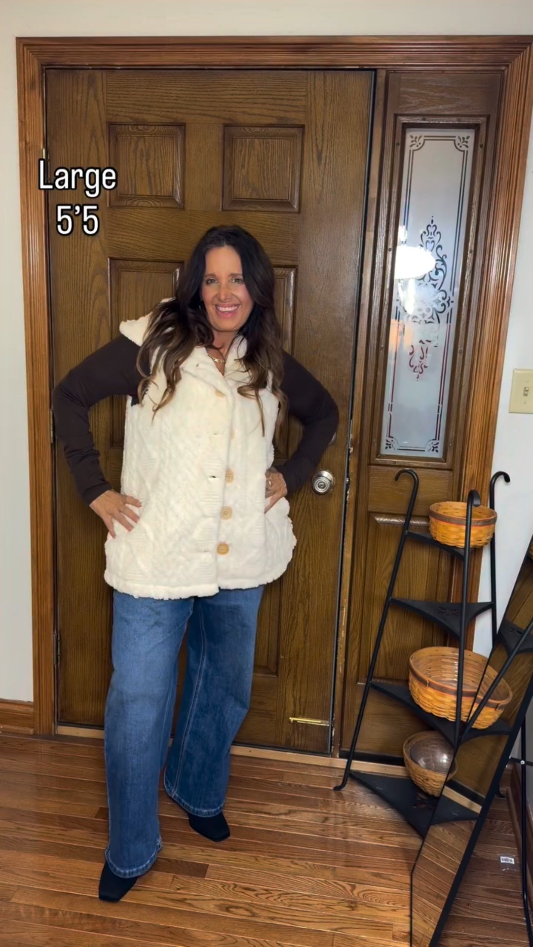 What a great outfit! This vest is so good. I don’t know about you but I love layering. Great pieces wool top, jeans and boots!  So good 🫶

Comment shop or message me. Definitely get you code and save. #midsizeblogger #bloomchic #healthylifestyle #vest