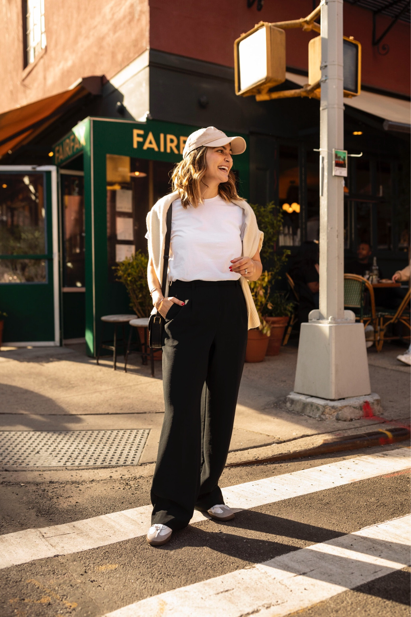 Casual spring outfit idea ✨

Everlane t-shirt
Aritzia trousers
Everlane sweater
Adidas sambas

#LTKSeasonal #LTKstyletip