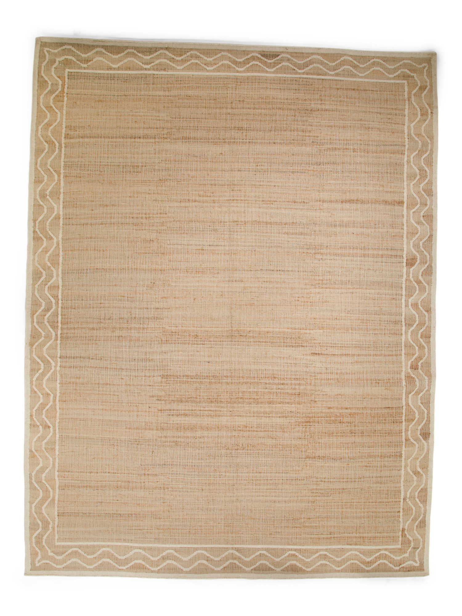 Hand Woven Rug With Scallop Detail | Rugs | Marshalls | Marshalls