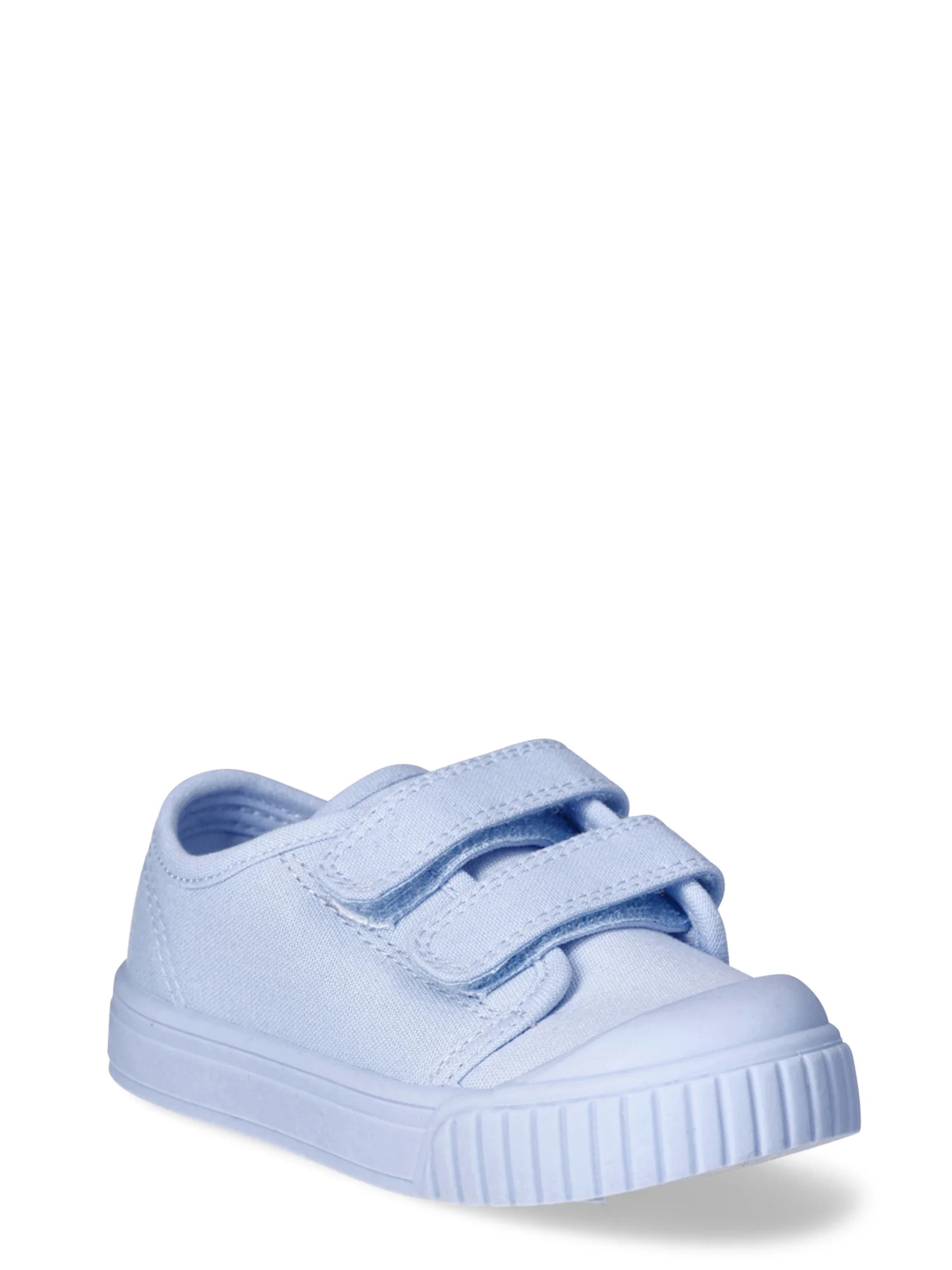 Wonder Nation Toddler Girls Two-Strap Bump Toe Sneakers, Sizes 7-12 - Walmart.com | Walmart (US)