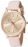 Ted Baker Women's Dress Sport Stainless Steel Japanese-Quartz Watch with Leather Strap, Pink, 14 (Mo | Amazon (US)