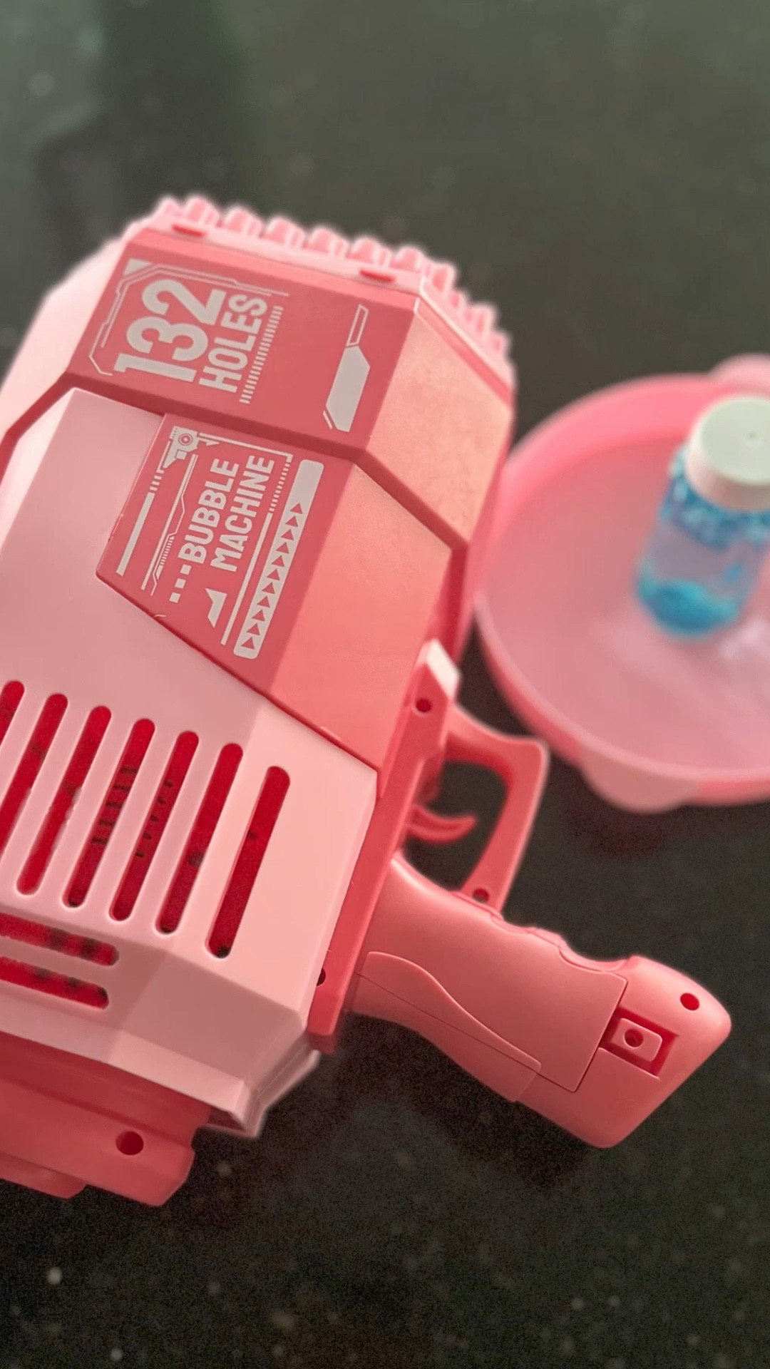 ATTN moms ISO cheap, easy, summer fun for the kiddos… We got you! This bubble blower gun will keep them busy for hours! 