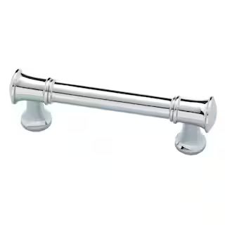 Liberty Silverton 3 in. (76 mm) Polished Chrome Cabinet Drawer Bar Pull P33748C-PC-CP - The Home ... | The Home Depot