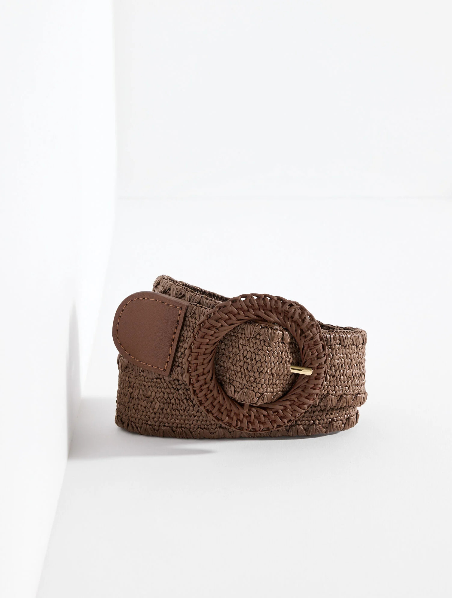 Stretch Raffia Belt | Talbots