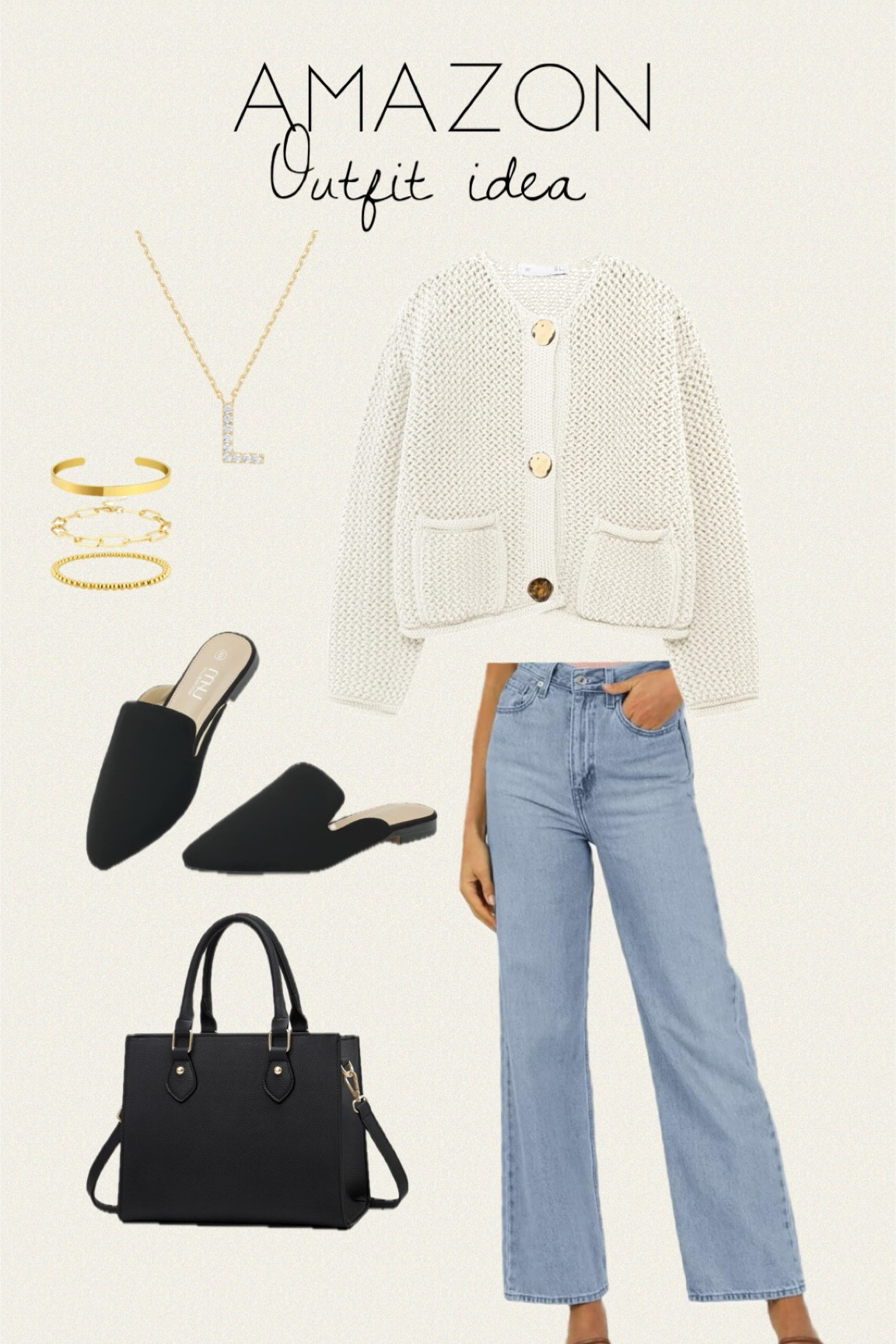 Amazon winter outfit idea 
Sweater and jeans casual style 


#LTKStyleTip #LTKSeasonal #LTKFindsUnder50