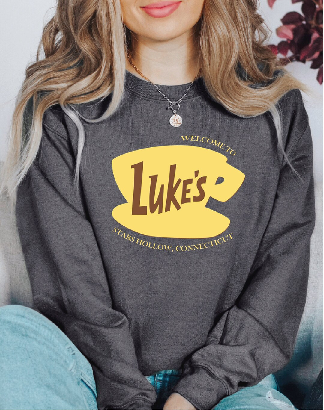 Luke's Diner Sweatshirt Luke's Diner Gift Stars - Etsy | Etsy (US)