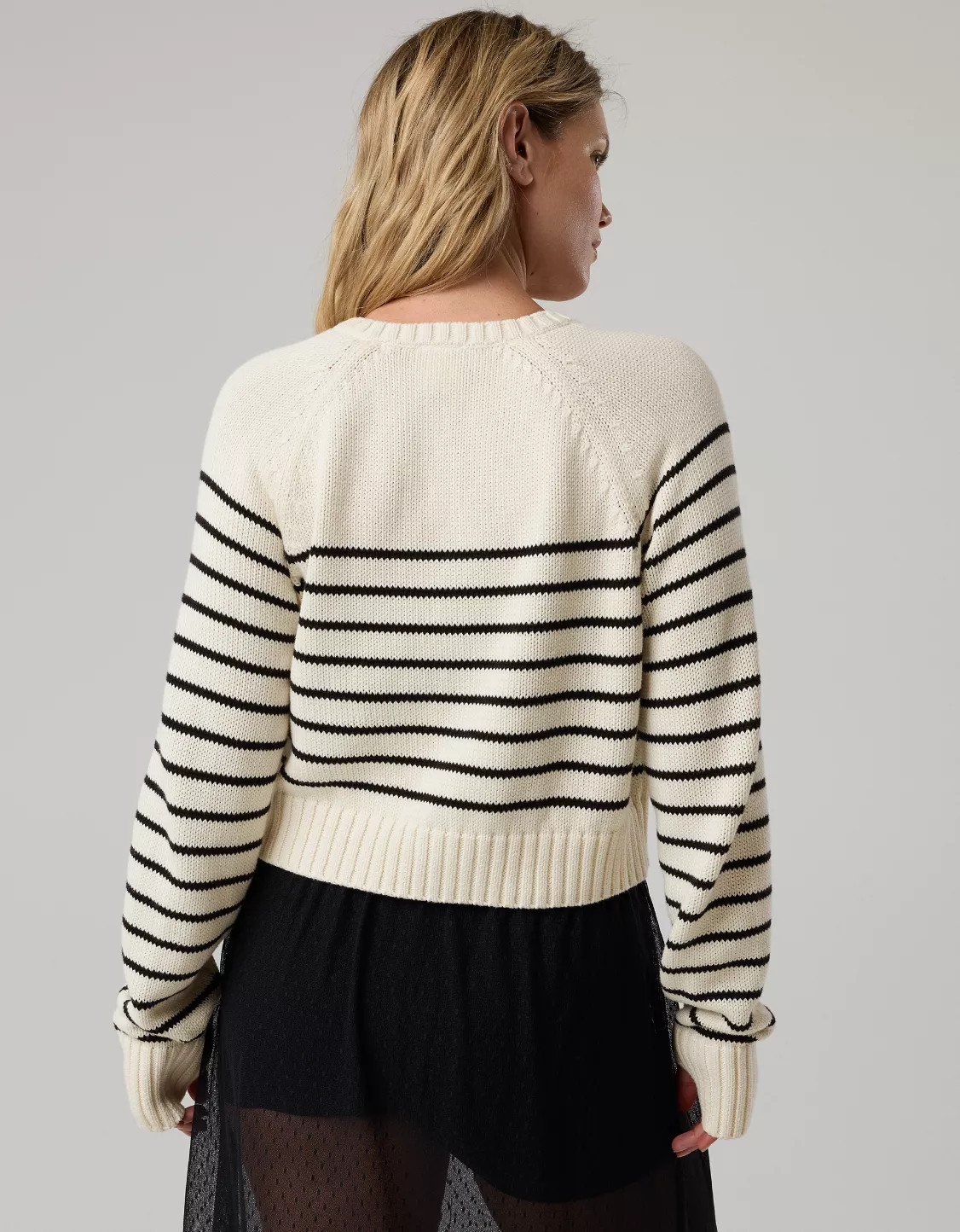 OFFLINE By Aerie Striped Cardigan Sweater | Aerie